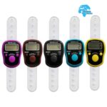 1 Pcs LED Light Electronic Digital Counting Machine Jaap Tasbeeh Finger Ring with Box Digital Tally Counter for Prayer, Dhikr, Jaap Mala - Multicolor - Image 3