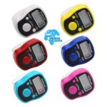1 Pcs LED Light Electronic Digital Counting Machine Jaap Tasbeeh Finger Ring with Box Digital Tally Counter for Prayer, Dhikr, Jaap Mala - Multicolor - Image 4