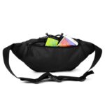 Tactical Waist Bag for Men- Heavy-Duty 3-Pocket Military Fanny Pack, Water-Resistant Nylon Chest Rig & Hip Pouch - Large Capacity Utility Belt Bag for Hiking,Camping, Fishing, & Outdoor Sports (Black) - Image 4