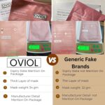 OVIOL Collagen Face Mask Pack of 4 Overnight Pack of 4 Deep Collagen Night Mask Korean Glass Skin Hydrogel Mask for Deep Hydration, Anti-Aging & Pore Minimizing | | Hyaluronic Acid, Niacinamide, Vitamin E (34g)(4 pack) - Image 6