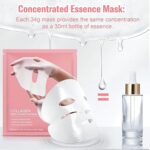 OVIOL Collagen Face Mask Pack of 4 Overnight Pack of 4 Deep Collagen Night Mask Korean Glass Skin Hydrogel Mask for Deep Hydration, Anti-Aging & Pore Minimizing | | Hyaluronic Acid, Niacinamide, Vitamin E (34g)(4 pack) - Image 7