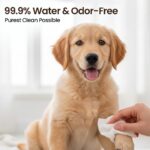 Mutt of course Pet Wipes for Dogs & Cats | Wet Wipes 99.9% Water-Based | No Praben | No Alcohol | No Sulphate | 72 Large-Sized Wipes Pack of 2 - Image 6
