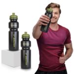 Vector X Camo Sipper Shaker Water Bottle for Cycling & Gym Fitness, Pack of 2, 750 ml, Plastic, BPA Free - Image 4