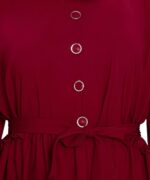 Firdous Fabric Chun Work Burqa Suitable fot 60kg Body Weight. - Image 6