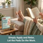 Foot patch (Pack of 4) Detox Foot Pads Bamboo Vinegar – Herbal Overnight Foot Detox Patch for Toxin Removal, Body Cleanse & Relaxation Deep Cleansing, Stress Relief & Better Sleep (1BOXES = 10Patches) (40)patch - Image 6