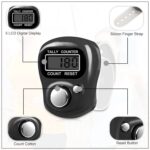 Basto Digital Finger Ring Tally Counter with LCD Display – Portable Electronic Hand Counter, Adjustable Finger Ring Clicker, Resettable & Battery Operated Counting Device for Prayer (Pack of 1) - Image 6
