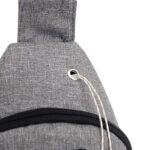 Oblivion Sling Crossbody bag for men 1 Pc - Waterproof with USB Charging Port & Earphone Hook, Cross body Shoulder, Casual & Outdoor Use Stylish & Lightweight Waist Bags for Men & Women - Image 3