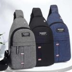 Oblivion Sling Crossbody bag for men 1 Pc - Waterproof with USB Charging Port & Earphone Hook, Cross body Shoulder, Casual & Outdoor Use Stylish & Lightweight Waist Bags for Men & Women - Image 4