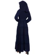Premium Dubai Pattern Women's Burqa/Burkha for Any Occasion - Trending Islamic Wear for Girls and Women (Blue) - Image 5