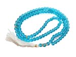 Combo Transparent Tasbeeh 100 Glass Beads Muslim Islamic Salat Prayer Tasbih Mala 16 Inches Long Tasbeeh for Travel Tasbeeh Counter For Unisex Adult (Firozi/Turquoise and Clear) - Image 5