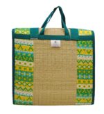 Home Tex Life Kora Grass Cushion Sleep Healthy, Easy Portable and Folding Mat (Green South | 2 X 6 Ft -15 M Thickness) - Image 3