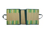 Home Tex Life Kora Grass Cushion Sleep Healthy, Easy Portable and Folding Mat (Green South | 2 X 6 Ft -15 M Thickness) - Image 5