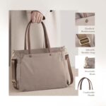 Dash Designs Women's Laptop Bag (16 inch horizontal length),Large Capacity Shoulder Tote for Documents - Image 5