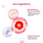 Foxtale 10% Vitamin C-Glutathione Brightening Face Serum for Glowing Skin |Treats Dark Spots, Pigmentation & Dullness | Beginner & Sensitive Skin Friendly | All Skin Types | Women & Men | 10ml - Image 4