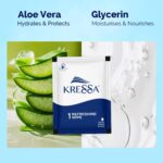 Kressa Refreshing and Cleansing Wet Wipes | PH Balanced | Pack of 100 Single Wipes (100), Multicolour - Image 5