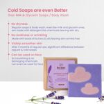 Nat Habit Cold Processed Himalayan Lavender Soap | Gentle, Non-Drying & Moisturising | Handmade | Natural | Sulphate & Paraben Free | Pack of 2 x 125g - Image 6