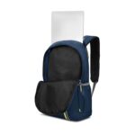 Aristocrat Nova 15L Laptop Backpack for Men & Women with Bottle Pocket | Padded Shoulder Straps, Multi Compartments | Travel & College Bag | Dark Blue - Image 9