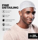 Tough Headwear Kufi Hat - Kufi Hats for Men Muslim, Turkish Kufi Cap - Image 3