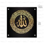 Craftnest Creations Ayatul Kursi Wall Frame (50L x 50W CM) – Black Acrylic Islamic Wall Frame | Luxurious Islamic Wall Décor Frame | Muslim Arabic Calligraphy Wall Art Gift for Ramzan, Home, Room - Image 3