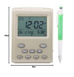 New Digital Islamic Clock Alarm Prayer Alarm LCD Azan Clock Pray Time Reminder - Image 8
