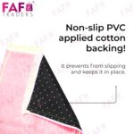 FAF Jannat Premium Customized Pink Janamaz Prayer Mat with Embroidered Name | Soft Velvet Musalla for Salah, Namaz & Ramadan | Personalized Muslim Prayer Rug for Hajj, Umrah & Nikah - Image 5