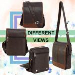 Storite PU Leather Sling Bag For Man Side Bag Crossbody Travel Office Business Messenger One Side Shoulder Bag for Men & Women (30 x 5.5 x 24 Cm) - Image 8