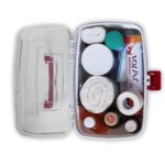 First Aid Medicine Storage Box With Handle - Plastic Medical Organizer Kit With Tray - Portable Emergency Medicine Container For Home, Office, Travel - Lockable Lid Storage Case(Multicolor) - Image 5