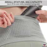 Multifunctional Knit Breathable Waist Bag - Adjustable Running Belt, Universal Running Waist Pack for Jogging, Gym, Sports, Hiking, Cycling Outdoor Activities (Grey) - Image 6