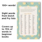 Award-Winning Kindergarten Sight Words Flash Cards – 100+ Dolch & Fry High-Frequency Words – Fun Learning for Ages 4–7 – Preschool, Homeschool & Classroom - Image 4