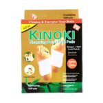 Kiyome Kinoki Detox Foot Pads - Ginger & Salt Adhesive Patches for Foot Care, Body Cleansing, Pain Relief, Relieve Stress, Relaxation (Pack of 4 (40 Pads)) - Image 3
