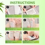 Kiyome Kinoki Detox Foot Pads - Ginger & Salt Adhesive Patches for Foot Care, Body Cleansing, Pain Relief, Relieve Stress, Relaxation (Pack of 4 (40 Pads)) - Image 4