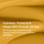 SkinKraft Ultra Matte Sunscreen SPF 40 for Normal to Oily Skin – Aloe Vera & Vitamin C – Broad-Spectrum UVA/UVB Protection with Matte, Non-Sticky, Fast-Absorbing Finish – 50ml - Image 5