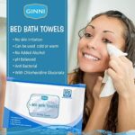 WIPAX Bed Bath Patient Wet Wipes Large Towels 10 Each (Towels Size-24Cmx30 Cm),Enriched with Aloe Vera and Glycerine Refreshing Sponge Bath for Adults, Germ Protection Soft Wet Wipes (Pack of 2) - Image 3