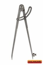Professional Steel Locking Wing Compass with Pencil Holder | Heavy-Duty Woodworking Scribe & Divider Tool - Includes Pencil & Sharpener (Available in 6", 8", 10") (6") - Image 3