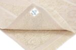 ihvan online Muslim Prayer Rug with 99 Beads Tasbih, Soft Chenille Sajadah, Lightweight & Foldable Janamaz, Portable Travel Prayer Mat, Islamic Gift for Eid, Ramadan, Hajj & Umrah, Pale Pink - Image 4