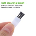 MAPPERZ Ear cleaning tool / ear wax cleaner / earwax cleaning tools / ear cleaning kit / 6 Piece Ear Cleaner Tool / Stainless Steel Ear Curette Safety Cleaner with Brush and Storage Box/ Earwax Removal Kit - Set of 6 - Image 7