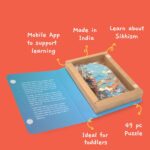 Educational Toys for Kids - Langar Seva 49 Pcs Jigsaw Puzzles Ages 3+ | Cultural Interactive Learning with App - Image 3