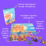 Educational Toys for Kids - Langar Seva 49 Pcs Jigsaw Puzzles Ages 3+ | Cultural Interactive Learning with App - Image 4