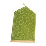 Islamic Muslim Prayer Rug Flannel Carpet Soft 25.5X45Inch for Kids Men Women Style I|Home & Garden|Rugs & Carpets|Door Mats & Floor Mats - Image 5
