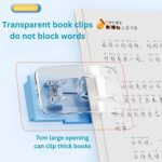 Adjustable Foldable Book Holder for Reading & Study | Ergonomic Book Stand with Height & Angle Adjustment | Hands-Free Desk Bookstand for Kids, Adults, Students | Office & Tablet Support - Image 9