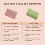 Naija Organics Pomegranate and Lime Natural Bath Soap | Glow Boosting, Anti-Oxidant Rich, Chemical-Free Body Soap Bar | Handmade Soap | ECOCERT Certified | for Men & Women, All Skin Types - 100g - Image 5