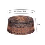 XGOPTS Men's Muslim Prayer Kufi Hat Islamic Prayer Beanie Skull Cap with Embroidery Arab Turkish Headwear Kofi Round Eid Cap - Image 7