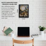 UdayGalleries Islamic Wall Photo Frame | A4 Size 13x10 Inch Laminated Frame | Muslim Religious Wall Art for Home Decor | Gift for Eid, Ramadan, Namaz Room, Islamic Center Decoration - Image 4