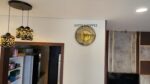 Islamic Allah Name Wall Clock, Arabic, Golden, Home Decor for Living Room, Bedroom, Dining Room, Kitchen, Office Color Golden (Gold & Black) - Image 3
