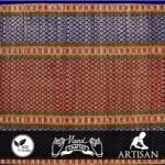 Floor Mats 18x18 Inches Natural Fiber/River Grass/Madurkathi Handcrafted Pooja Floor Mats/Sitting Mat/Meditation Prayer Mat/Chatai/Aasan (Blue, Set of 2) - Image 8