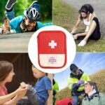 Polyester Travel Mini First Aid Pouch for Outdoor Medical Bag Emergency Survival First Aid Kit, 8 X 1 X 12 Cm, Multicolor (1) - Image 6