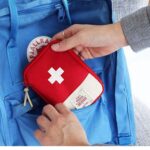 Polyester Travel Mini First Aid Pouch for Outdoor Medical Bag Emergency Survival First Aid Kit, 8 X 1 X 12 Cm, Multicolor (1) - Image 7