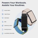 Pebble Newly Launched Qore Fitness Band with 45 Days Battery Life | 100+ Sports Modes | Advanced Health Tracking | HR & SpO2| Stress| Sleep | OneKey Measurement | Smart Notifications - Black - Image 6