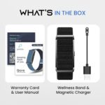 Pebble Newly Launched Qore Fitness Band with 45 Days Battery Life | 100+ Sports Modes | Advanced Health Tracking | HR & SpO2| Stress| Sleep | OneKey Measurement | Smart Notifications - Black - Image 7