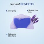 Khadi Natural Lavender Soap | Bathing Bar with Essential Oils | Gently Cleanses, Helps Relieve Stress | For Healthy, Soft Skin | Suitable for All Skin Types | Pack of 3 (125g x 3) | 375g - Image 5